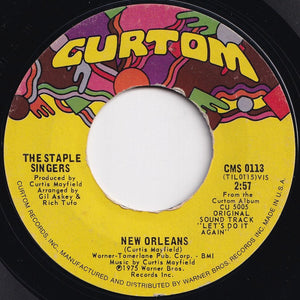 Staple Singers - A Whole Lot Of Love / New Orleans (7 inch Record / Used)