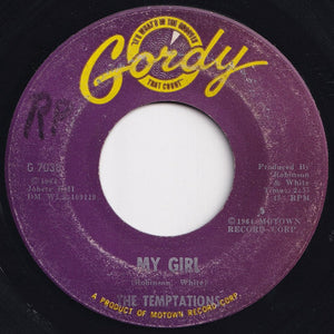 Temptations - My Girl / (Talking 'Bout) Nobody But My Baby (7 inch Record / Used)