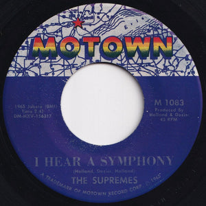 Supremes - I Hear A Symphony / Who Could Ever Doubt My Love (7 inch Record / Used)