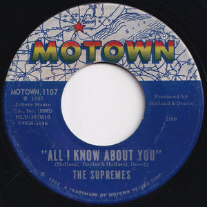 Supremes - The Happening / All I Know About You (7 inch Record / Used)