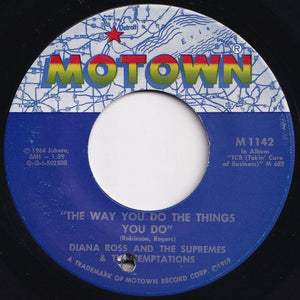 Diana Ross And The Supremes, Temptations - I'll Try Something New / The Way You Do The Things You Do (7 inch Record / Used)