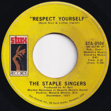 Load image into Gallery viewer, Staple Singers - Respect Yourself / You&#39;re Gonna Make Me Cry (7 inch Record / Used)
