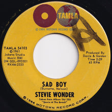 画像をギャラリービューアに読み込む, Stevie Wonder - Sad Boy / Happy Street (7 inch Record / Used)
