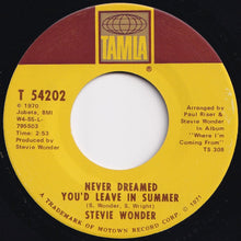 Load image into Gallery viewer, Stevie Wonder - We Can Work It Out / Never Dreamed You&#39;d Leave In Summer (7 inch Record / Used)
