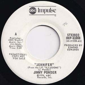 Jimmy Ponder - Jennifer / Jennifer (7 inch Record / Used)