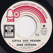 画像をギャラリービューアに読み込む, June Jackson - Little Dog Heaven / Tenderly, With Feeling (7 inch Record / Used)
