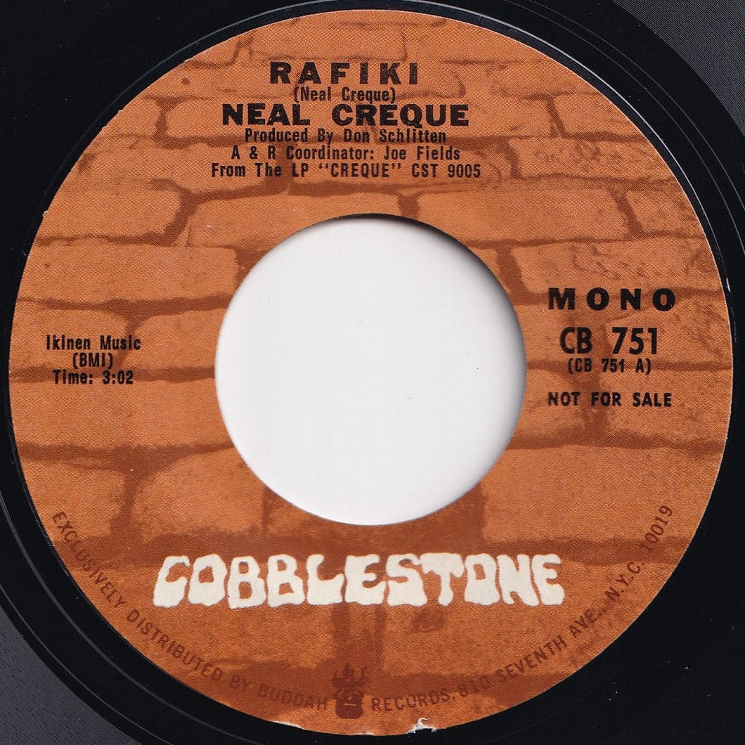 Neal Creque - Rafiki (Mono) / (Stereo) (7 inch Record / Used)