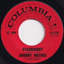 画像をギャラリービューアに読み込む, Johnny Mathis - Starbright / All Is Well (7 inch Record / Used)
