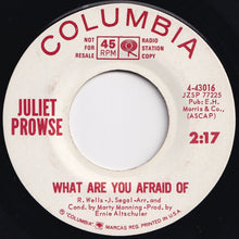 Load image into Gallery viewer, Juliet Prowse - Anyone Can Whistle / What Are You Afraid Of (7 inch Record / Used)
