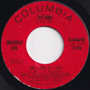 Michele Lee - Knowing When To Leave / The Look Of Love (7 inch Record / Used)