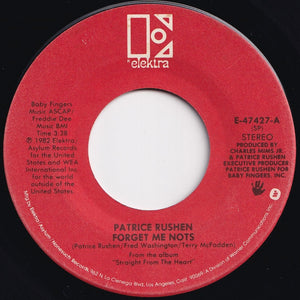 Patrice Rushen - Forget Me Nots / (She Will) Take You Down To Love (7 inch Record / Used)