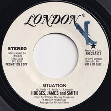 Load image into Gallery viewer, Hodges, James And Smith - Situation (Mono) / (Stereo) (7 inch Record / Used)
