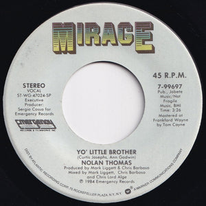 Nolan Thomas - Yo' Little Brother / (Dub Mix) (7 inch Record / Used)