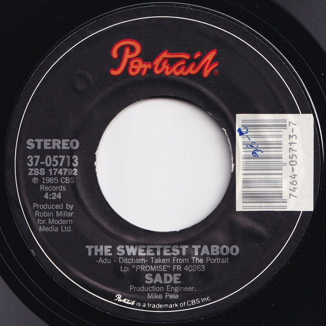 Sade - The Sweetest Taboo / You're Not The Man (7 inch Record / Used)