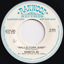 Load image into Gallery viewer, Damita Jo - Hallelujah, Baby / Two Worlds (7 inch Record / Used)
