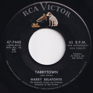 Harry Belafonte - Gotta Travel On / Tarrytown (7 inch Record / Used)