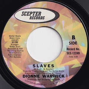 Dionne Warwick - The April Fools / Slaves (7 inch Record / Used)