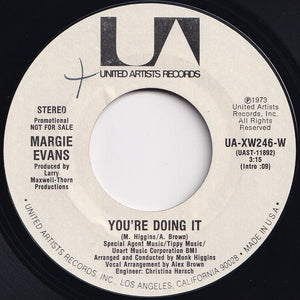 Margie Evans - You're Doing It (Mono) / (Stereo) (7 inch Record / Used)