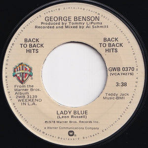 George Benson - On Broadway / Lady Blue (7 inch Record / Used)