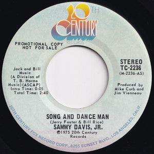 Sammy Davis, Jr. - Song And Dance Man (Mono) / (Stereo) (7 inch Record / Used)