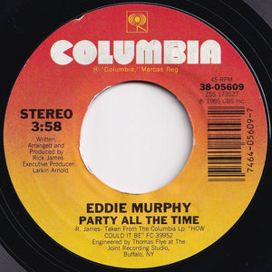 Eddie Murphy - Party All The Time / (Instrumental) (7 inch Record / Used)