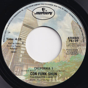 Con Funk Shun - Straight From The Heart / California 1 (7 inch Record / Used)