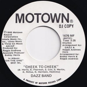 Dazz Band - Cheek To Cheek / Cheek To Cheek (7 inch Record / Used)