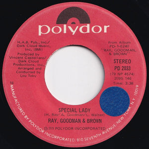 Ray, Goodman & Brown - Special Lady / Deja Vu (7 inch Record / Used)