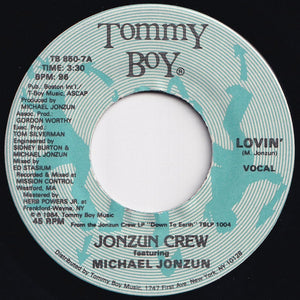 Jonzun Crew, Michael Jonzun - Lovin' / (Jazz Version) (7 inch Record / Used)