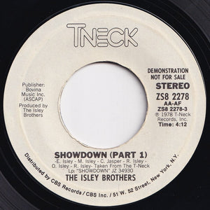 Isley Brothers - Showdown (Mono) / (Stereo) (7 inch Record / Used)