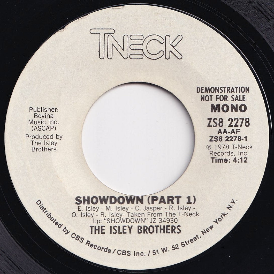 Isley Brothers - Showdown (Mono) / (Stereo) (7 inch Record / Used)