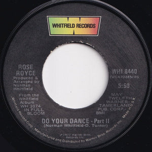 Rose Royce - Do Your Dance (Part 1) / (Part 2) (7 inch Record / Used)