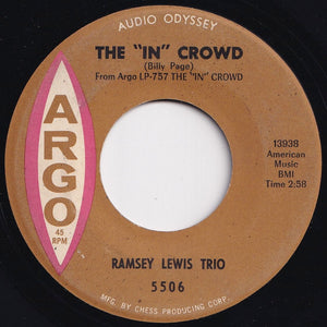 Ramsey Lewis Trio - The "In" Crowd / Since I Fell For You (7 inch Record / Used)