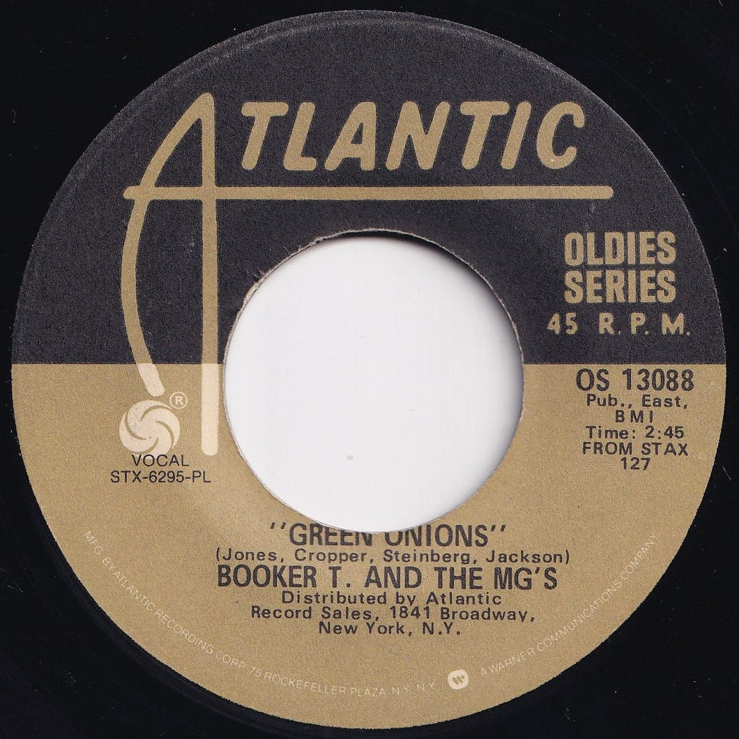 Booker T. & The MG's - Green Onions / Chinese Checkers (7 inch Record / Used)