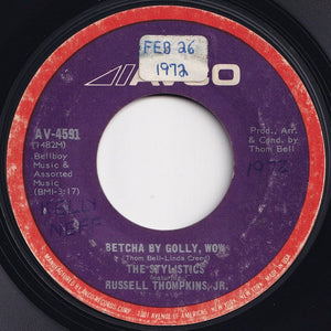 Stylistics - Betcha By Golly, Wow / Ebony Eyes (7 inch Record / Used)