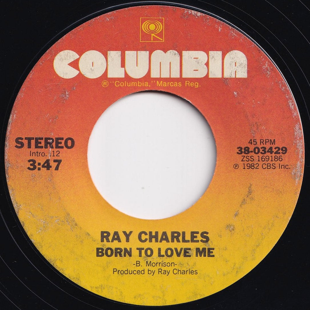 Ray Charles - Born To Love Me / String Bean (7 inch Record / Used)