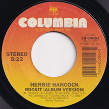 画像をギャラリービューアに読み込む, Herbie Hancock - Rockit / (Album Version) (7 inch Record / Used)
