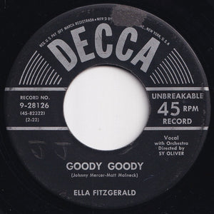 Ella Fitzgerald - Air Mail Special / Goody Goody (7 inch Record / Used)