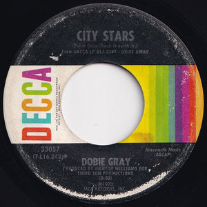 Dobie Gray - Drift Away / City Stars (7 inch Record / Used)