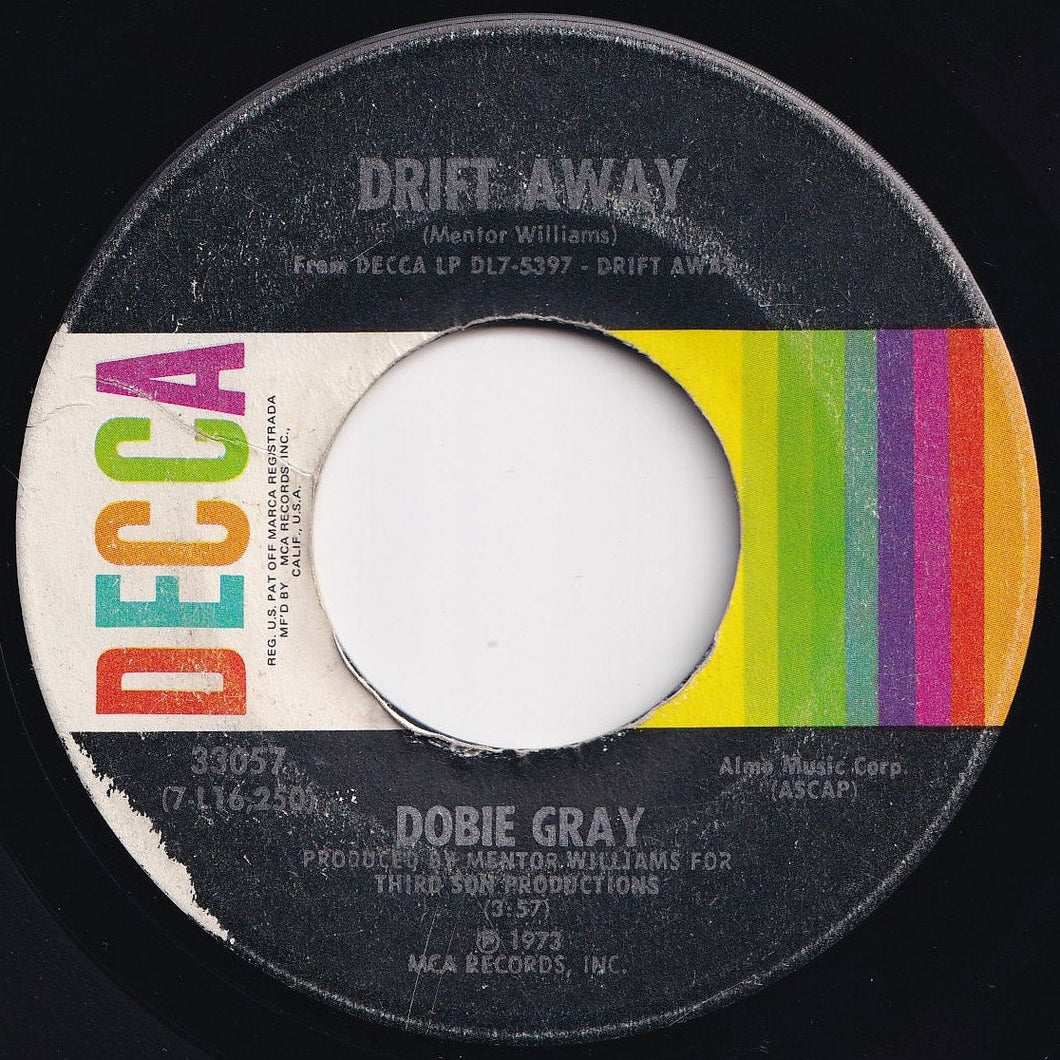 Dobie Gray - Drift Away / City Stars (7 inch Record / Used)