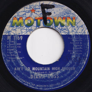 Diana Ross - Ain't No Mountain High Enough / Can't It Wait Until Tomorrow (7 inch Record / Used)