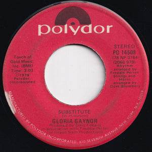 Gloria Gaynor - I Will Survive / Substitute (7 inch Record / Used)