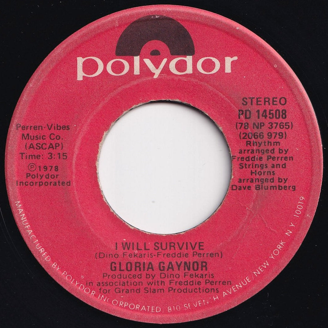 Gloria Gaynor - I Will Survive / Substitute (7 inch Record / Used)