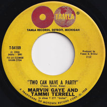 Load image into Gallery viewer, Marvin Gaye &amp; Tammi Terrell - You&#39;re All I Need To Get By / Two Can Have A Party (7 inch Record / Used)
