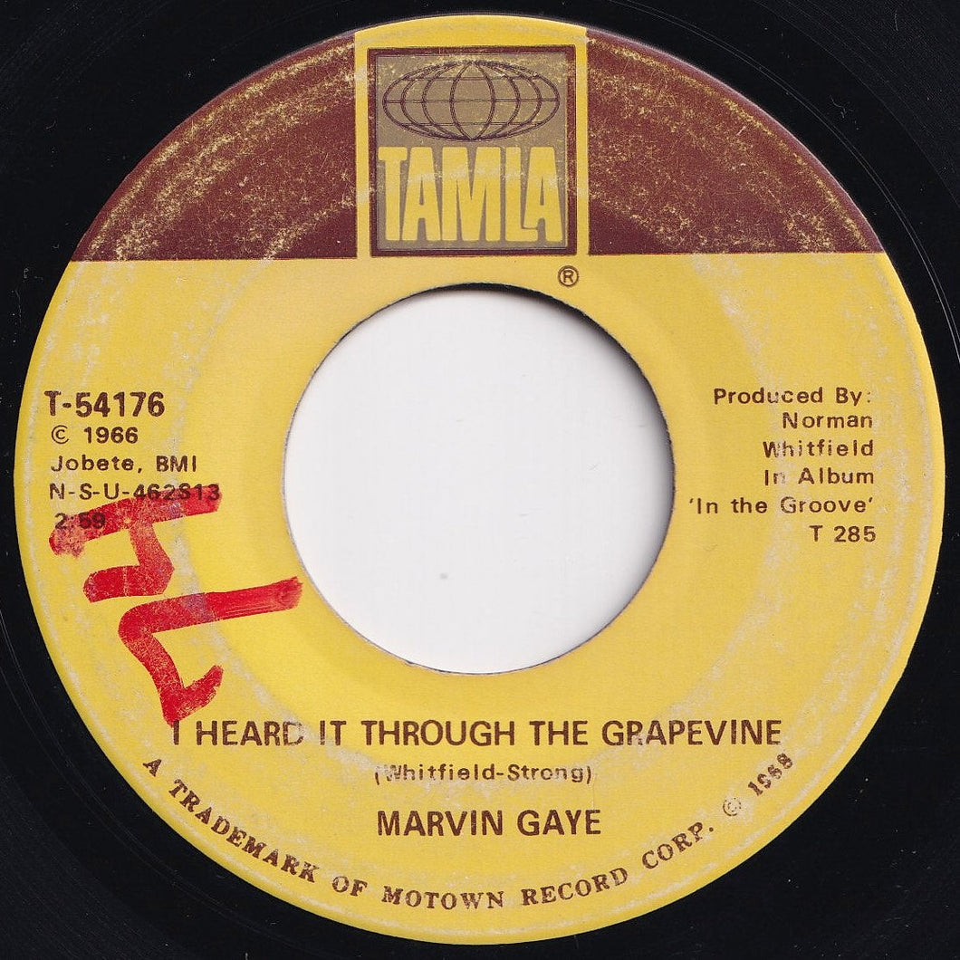 Marvin Gaye - I Heard It Through The Grapevine / You're What's Happening (In The World Today) (7 inch Record / Used)