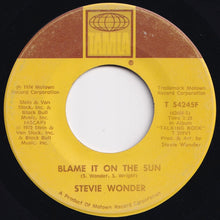 Load image into Gallery viewer, Stevie Wonder - Don&#39;t You Worry &#39;Bout A Thing / Blame It On The Sun (7 inch Record / Used)
