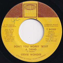 Load image into Gallery viewer, Stevie Wonder - Don&#39;t You Worry &#39;Bout A Thing / Blame It On The Sun (7 inch Record / Used)
