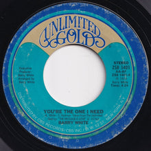 Load image into Gallery viewer, Barry White - Any Fool Could See (You Were Meant For Me) / You&#39;re The One I Need (7 inch Record / Used)
