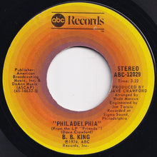 画像をギャラリービューアに読み込む, B.B. King - Philadelphia / Up At 5 A.M. (7 inch Record / Used)
