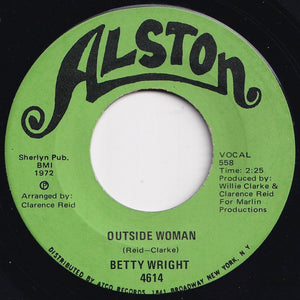 Betty Wright - Baby Sitter / Outside Woman (7 inch Record / Used)